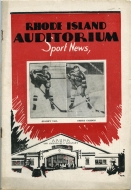1931-32 Providence Reds game program