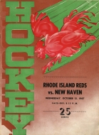 1947-48 Providence Reds game program