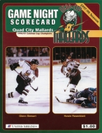 1997-98 Quad City Mallards game program