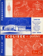 1949-50 Quebec Aces game program