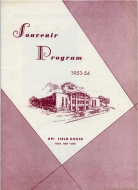 1953-54 R.P.I. game program