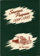 1954-55 R.P.I. game program
