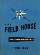 1962-63 R.P.I. game program