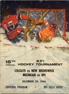 1966-67 R.P.I. game program