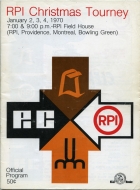1969-70 R.P.I. game program
