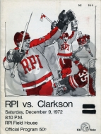 1972-73 R.P.I. game program