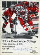 1975-76 R.P.I. game program