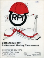 1979-80 R.P.I. game program