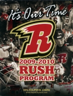 2009-10 Rapid City Rush game program