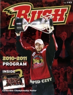 2010-11 Rapid City Rush game program
