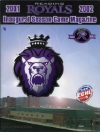2001-02 Reading Royals game program