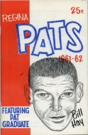 1961-62 Regina Pats game program