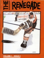 1990-91 Richmond Renegades game program