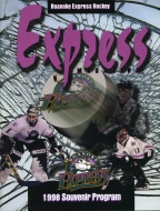 1998-99 Roanoke Express game program