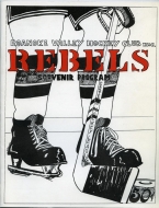 1972-73 Roanoke Valley Rebels game program
