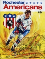 1973-74 Rochester Americans game program