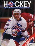 1991-92 Rochester Americans game program