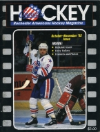1992-93 Rochester Americans game program