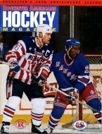 1995-96 Rochester Americans game program