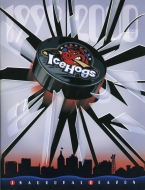 1999-00 Rockford IceHogs game program