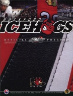 2008-09 Rockford IceHogs game program