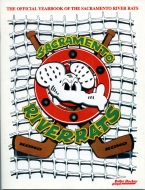 1994-95 Sacramento River Rats game program