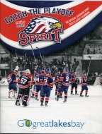 2012-13 Saginaw Spirit game program