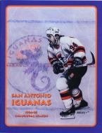 1994-95 San Antonio Iguanas game program