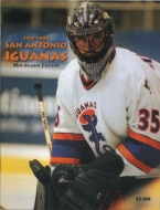 1995-96 San Antonio Iguanas game program