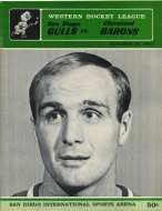 1967-68 San Diego Gulls game program