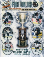 1997-98 San Diego Gulls game program