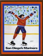 1977-78 San Diego Mariners game program