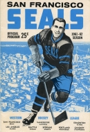 1961-62 San Francisco Seals game program