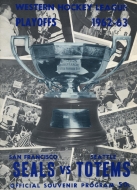 1962-63 San Francisco Seals game program