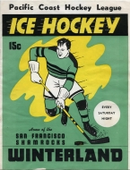 1945-46 San Francisco Shamrocks game program