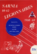 1968-69 Sarnia Legionnaires game program