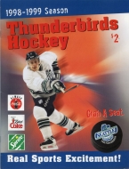 1998-99 Seattle Thunderbirds game program