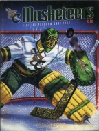 2001-02 Sioux City Musketeers game program