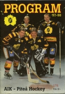 1997-98 Skelleftea AIK game program