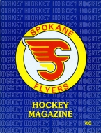 1978-79 Spokane Flyers game program