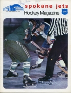 1971-72 Spokane Jets game program