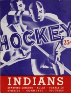 1948-49 Springfield Indians game program
