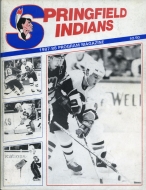1987-88 Springfield Indians game program