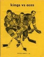 1968-69 Springfield Kings game program