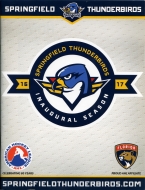 2016-17 Springfield Thunderbirds game program