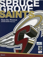2005-06 Spruce Grove Saints game program