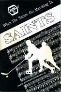 1993-94 St. Boniface Saints game program