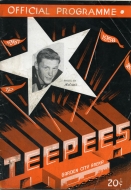 1957-58 St. Catharines Teepees game program
