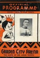 1960-61 St. Catharines Teepees game program