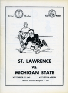 1965-66 St. Lawrence University game program